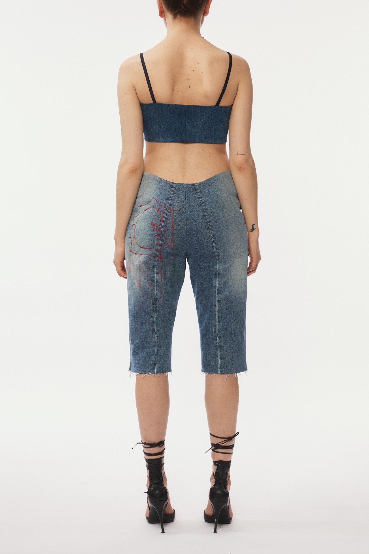 Bandeau Top - denim