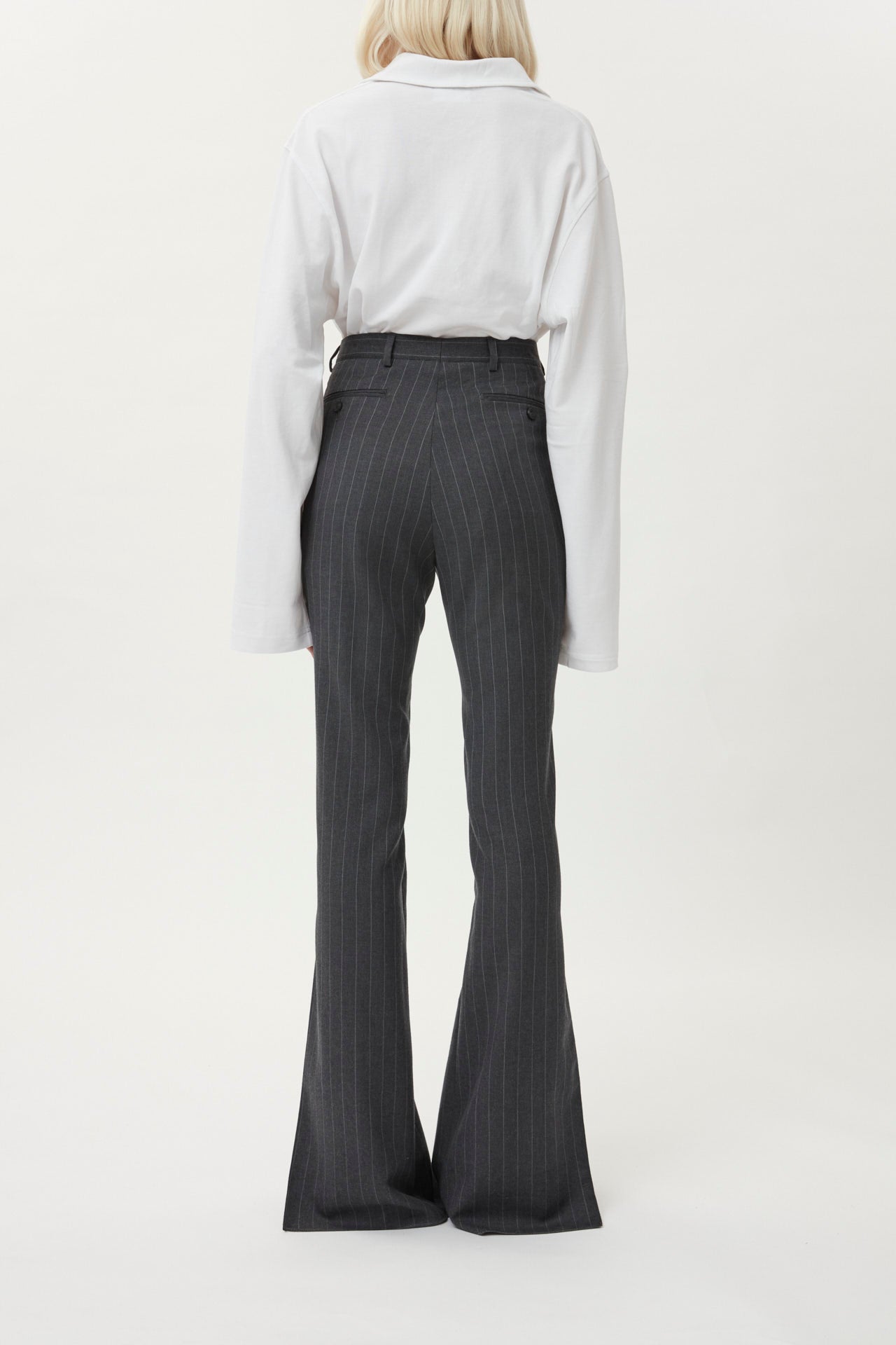 Trouser High Waist Slim Leg