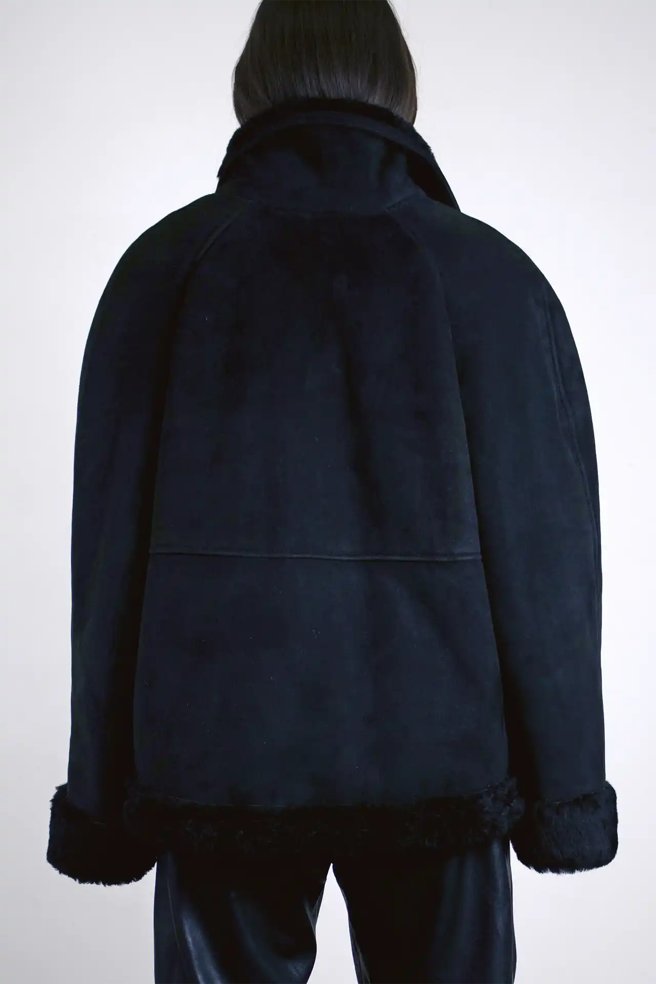 Shearling Jacket - black