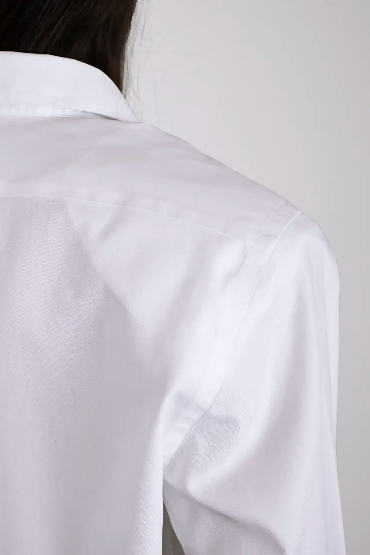 Cropped Shirt Sharp - white