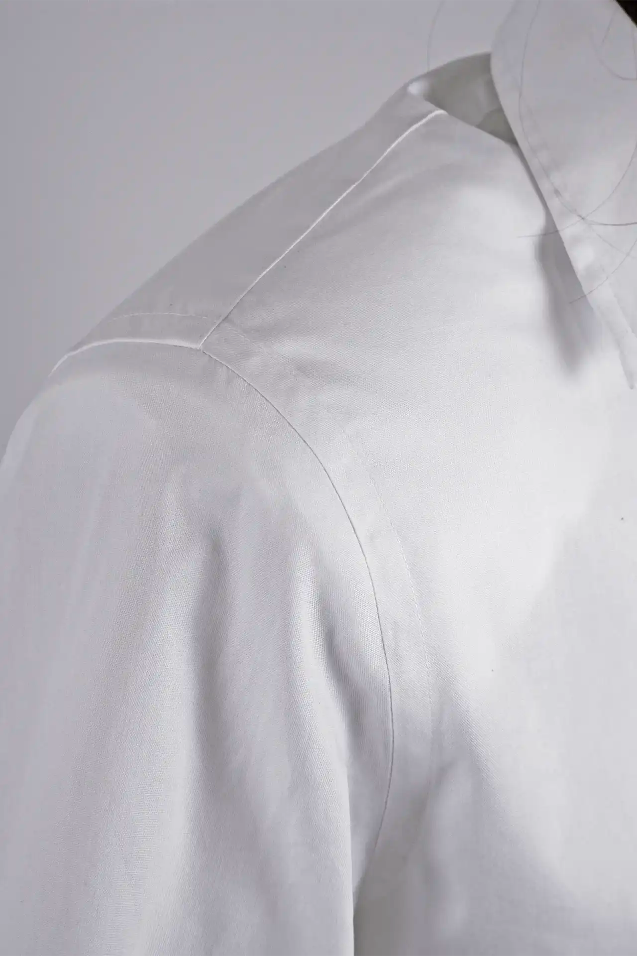 Cropped Shirt Sharp - white