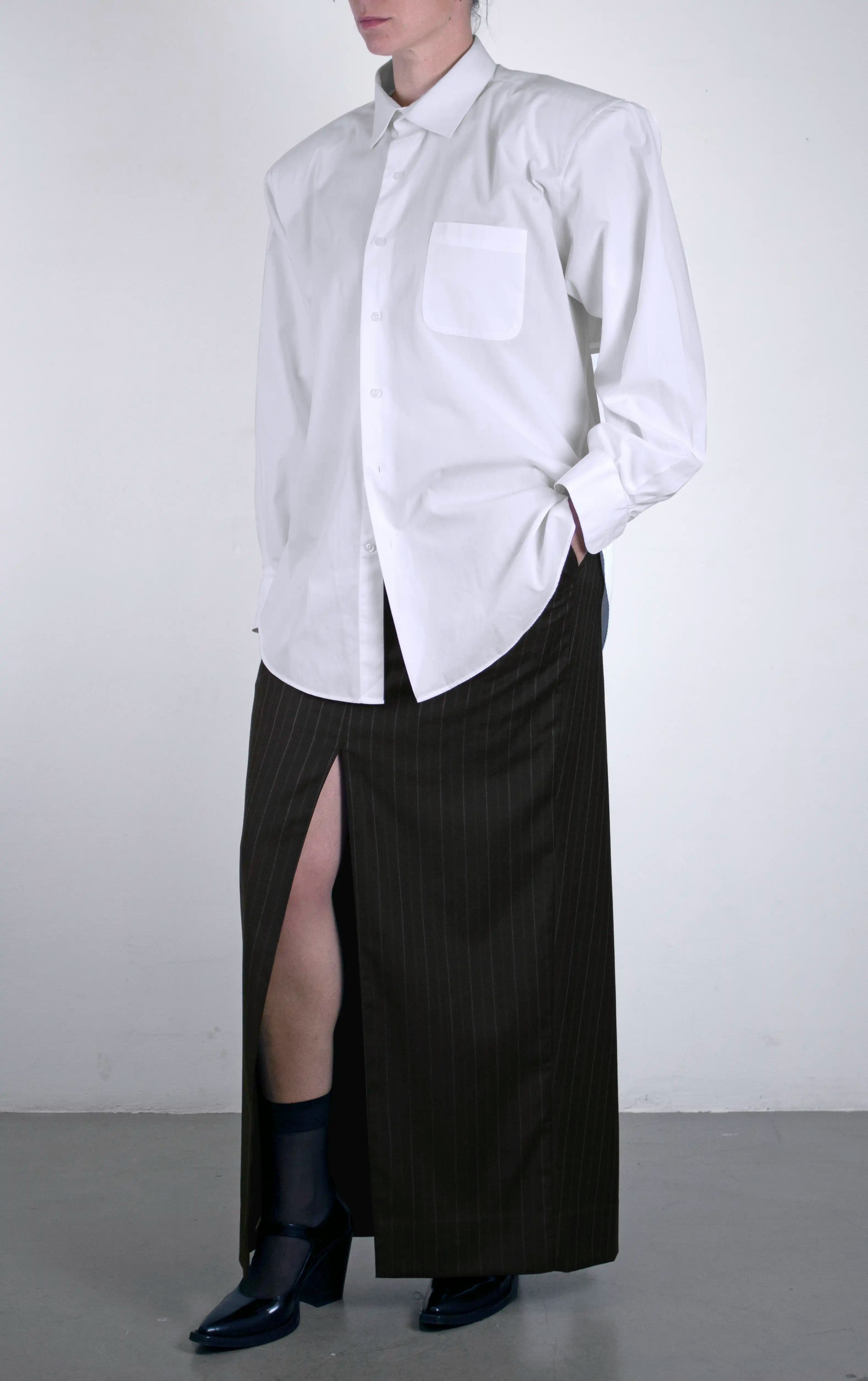 Shirt Sharp Shoulders - white