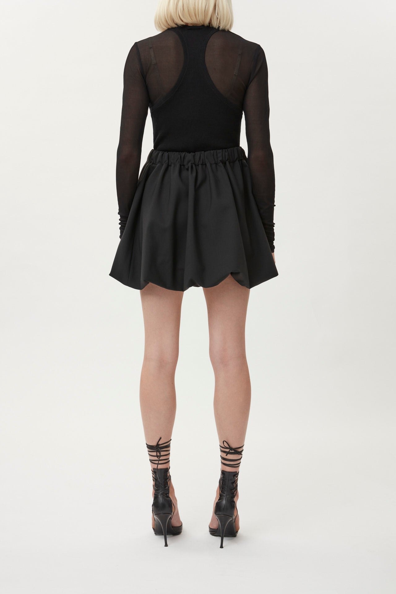 Balloon Skirt - black