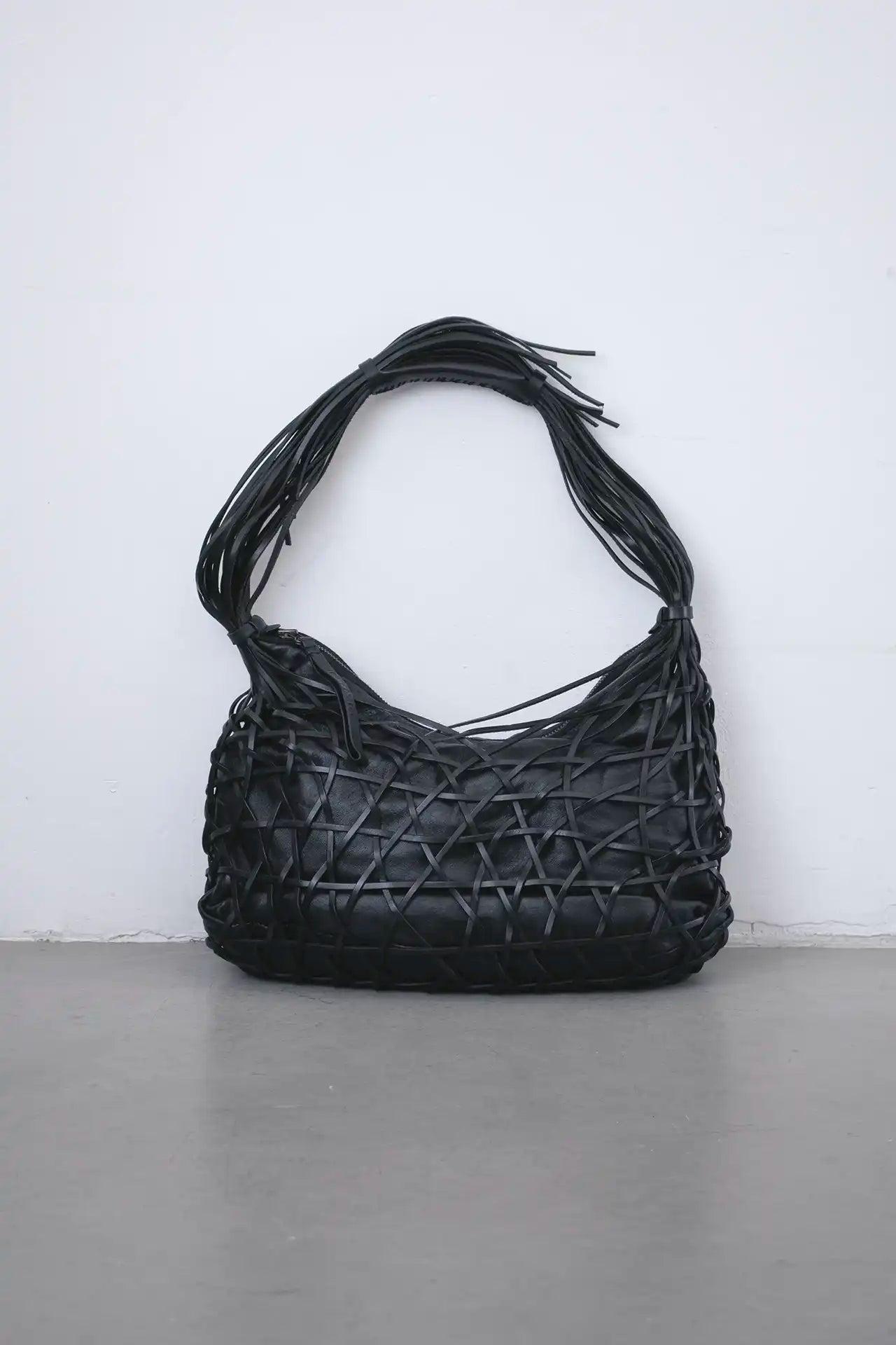 Lanvin Leather Bag- black